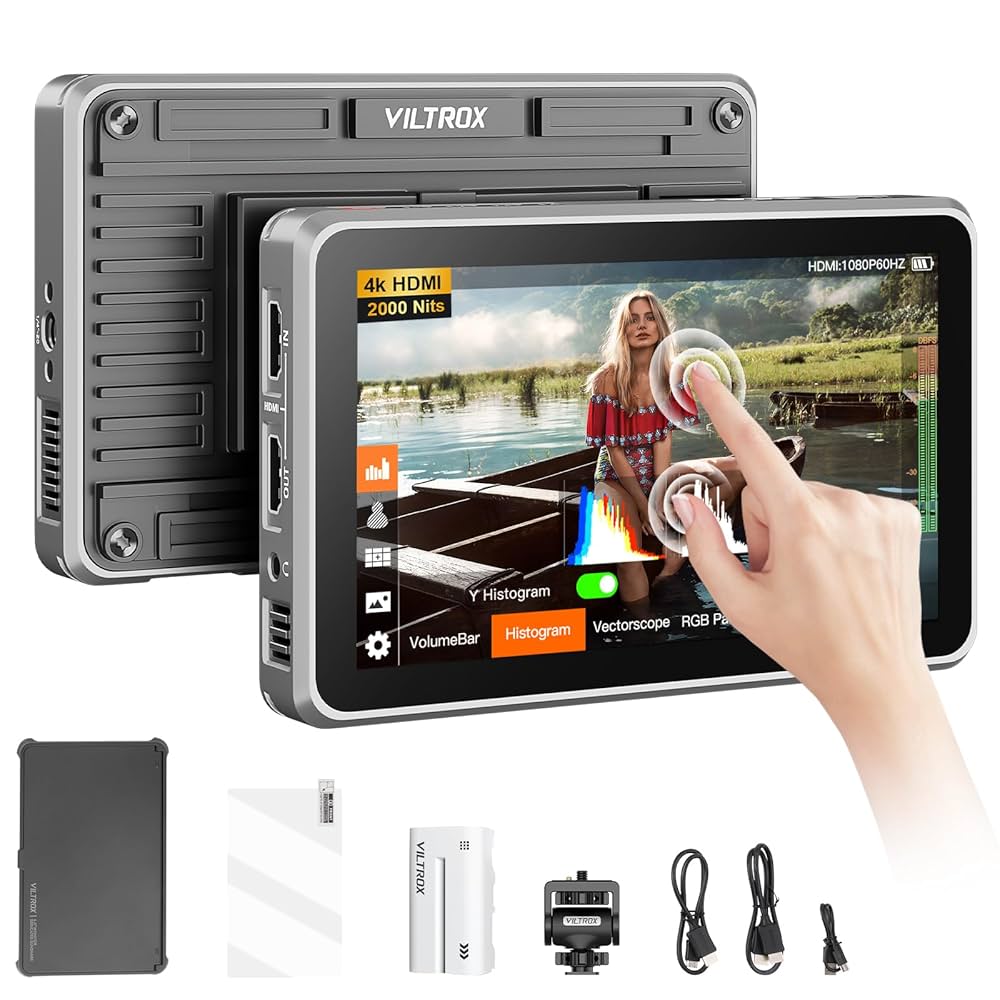 Amazon.co.jp: VILTROX DC-X3 2000nits カメラ フィールド